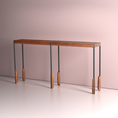 现代风格玄关桌 - ALTAI  - Skram Furniture - 胡桃木 / 白蜡木 / 金属桌脚