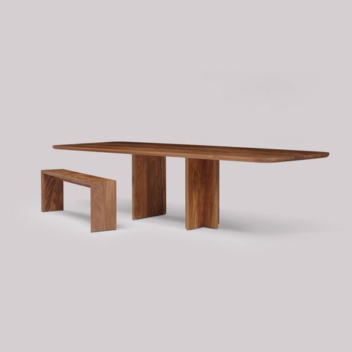 现代风格桌 - LINEGROUND FARM - Skram Furniture - 栎木 / 胡桃木 / 樱桃木