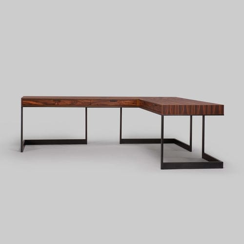 老板桌 - WISHBONE  - Skram Furniture - 极简主义风格 / 栎木 / 胡桃木