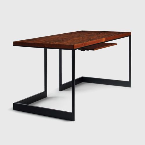 现代风格办公桌 - WISHBONE SLAB - Skram Furniture - 胡桃木 / 白蜡木 / 红木
