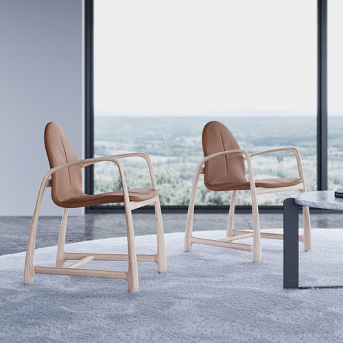 现代风格椅子 - V4 - Skram Furniture - 室内 / 布料 / 皮质