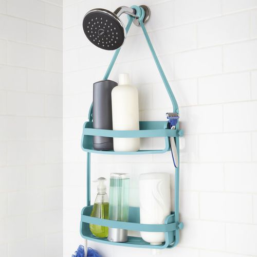 壁挂置物架 - FLEX SHOWER CADDY - Umbra - 现代风格 / 塑料 / 橡胶
