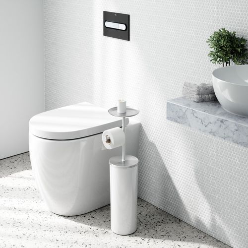 落地式卷筒卫生纸架 - PORTALOO - Umbra - 铬制 / 家用