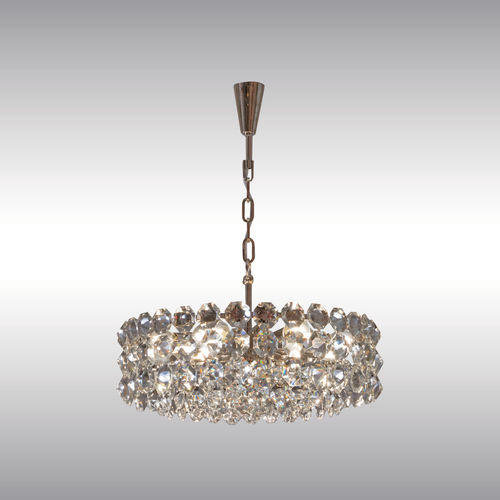 传统风格枝形吊灯 - BAKALOWITS 60033 - Woka Lamps Vienna - 水晶 / 黄铜 / 白炽