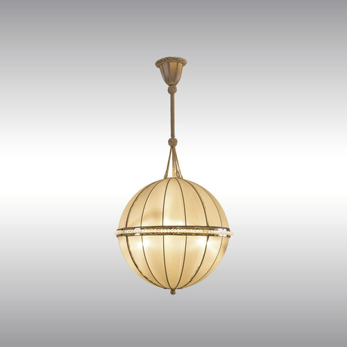 吊灯 - 21908 - Woka Lamps Vienna - 丝绸 / 艺术装饰风格 / 无线型