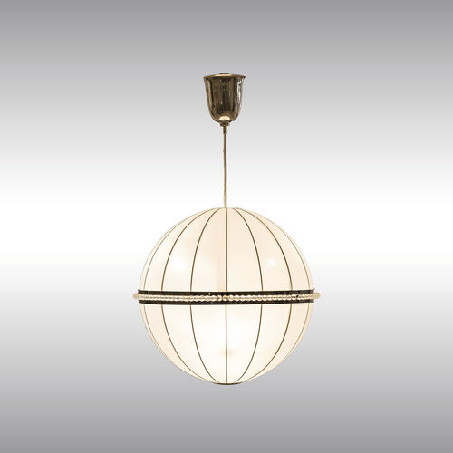吊灯 - 21211 - Woka Lamps Vienna - 黄铜 / 水晶 / 丝绸