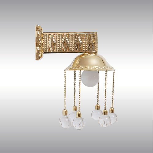艺术装饰风格壁灯 - 21922 - Woka Lamps Vienna - 室内 / 黄铜 / LED式