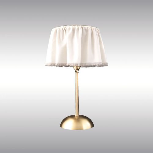 台灯 - VERANDA 20301 - Woka Lamps Vienna - 丝绸 / 镍制 / 黄铜