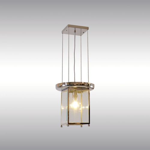 吊灯 - HH-PENDE-2 20334 - Woka Lamps Vienna - 玻璃 / 黄铜 / 传统风格
