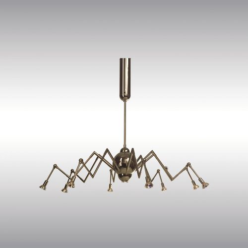 传统风格枝形吊灯 - MIMI 1032 - Woka Lamps Vienna - 黄铜 / 卤素