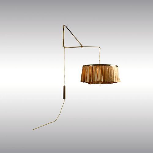 传统风格壁灯 - PLISSEE 20817 - Woka Lamps Vienna - 室内 / 黄铜 / 丝绸