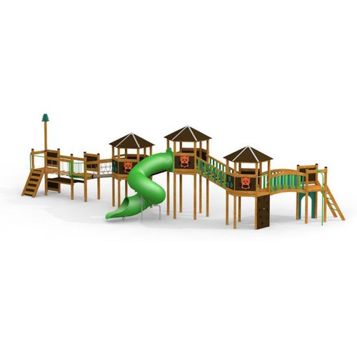 游乐场游乐设施 - FOREST VILLAGE CASTLE  - Lars Laj - 不锈钢 / 聚丙烯 / HDPE