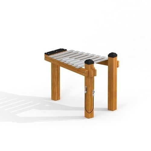 音乐游乐设施 - XYLOPHONE   - Lars Laj - 游乐场 / 不锈钢 / 木质