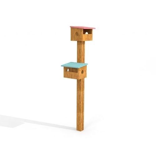 落叶松木户外鸟类喂食器 - BIRD FEEDER  - Lars Laj - 高密度聚乙烯