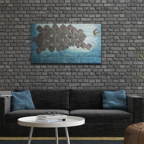 金属装饰面板 - PIETRA E ACQUA  - Aeterna Design Srl - 木质 / 壁挂 / 3D