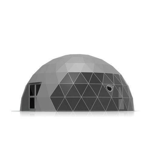钢照明圆顶 - 10M - Shelter Dome - PVC / 弯曲 / 透明