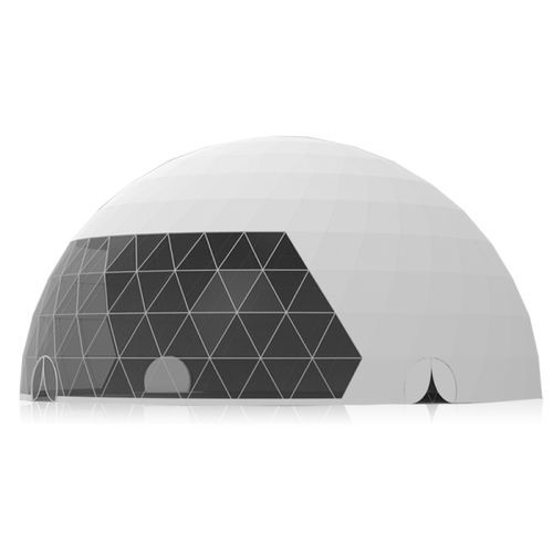 钢照明圆顶 - 30M - Shelter Dome - PVC / 弯曲 / 透明
