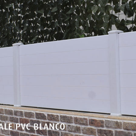 百叶窗式围栏 - Initiale - Modular Signs S.L. - 住宅 / PVC / 直线型