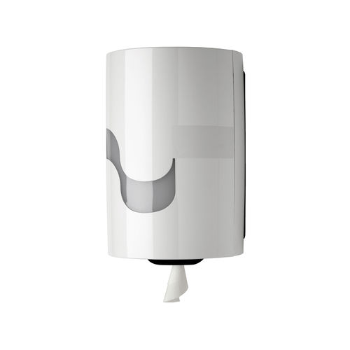 壁挂擦手纸分配器 - celtex® midi perfo - TEMCA GmbH&Co. KG - 塑料 / 带中央分配器 / 商用