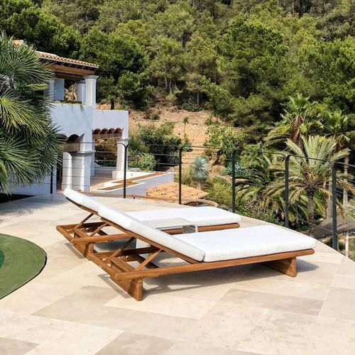 现代风格日光浴躺椅 - ZEN  - G&G Italia Designer Furniture - 布料 / 泡沫 / 绳编