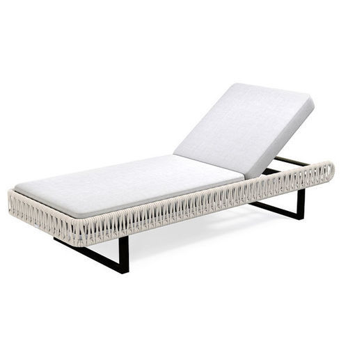 现代风格日光浴躺椅 - SIENNA CANASTA - G&G Italia Designer Furniture - 布料 / 绳编 / 铝制