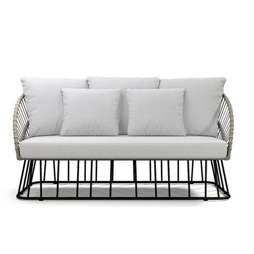 现代风格沙发 - KARIMUN - G&G Italia Designer Furniture - 用于室外 / 热喷漆铝制 / 布料
