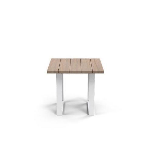 现代边桌 - SIENNA - G&G Italia Designer Furniture - 铝制 / 聚氨酯发泡 / 柚木
