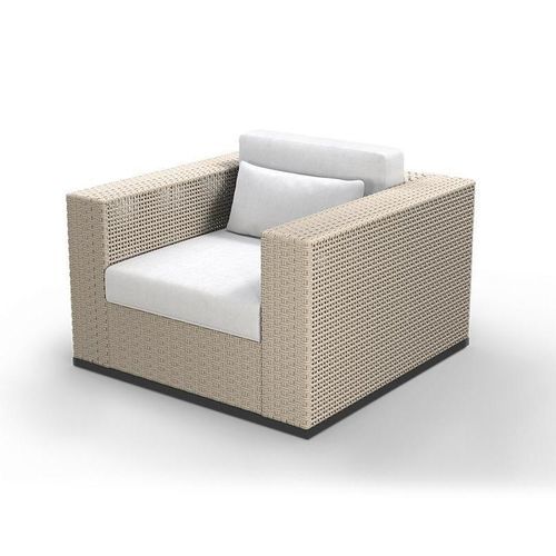 现代扶手椅 - LAUREL - G&G Italia Designer Furniture - 聚氨酯发泡 / 布料 / 铝制
