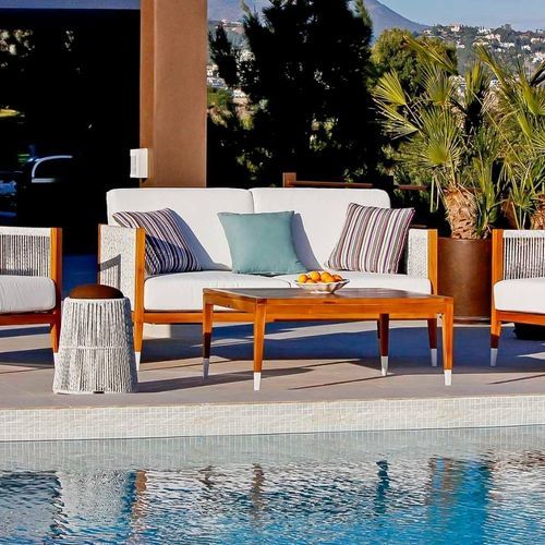 现代风格沙发 - AMALFI - G&G Italia Designer Furniture - 用于室内 / 户外 / 布料