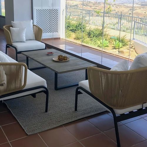 现代风格扶手椅 - STELLA - G&G Italia Designer Furniture - 聚氨酯发泡 / 布料 / 防水面料