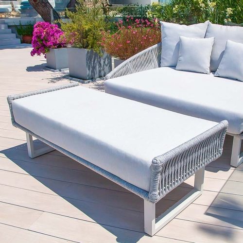 现代风格脚凳 - SIENNA - G&G Italia Designer Furniture - 泡沫 / 石膏灰泥 / 铝