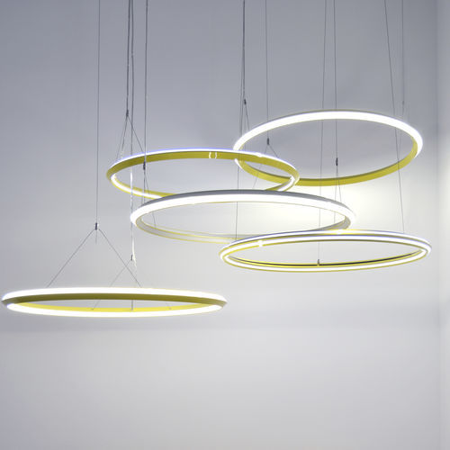 吊灯 - UFO - KISSA LAMPS - 挤压铝材 / 热喷漆铝制 / 现代风格