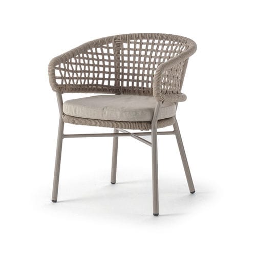 现代风格椅子 - ATOL ARMCHAIR - GRATTONI S.R.L. - 户外 / 丙烯塑料 / 布料
