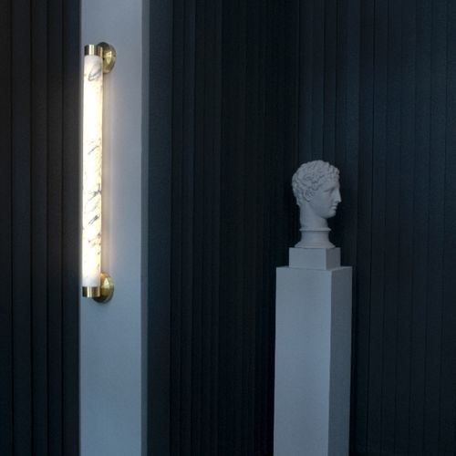 现代风格壁灯 - TUBE - Lee Broom - 室内 / 水晶 / 钢