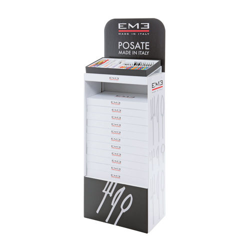 硬纸板陈列架 - 1012C - EME POSATERIE S.R.L. - 单边 / 用于商店