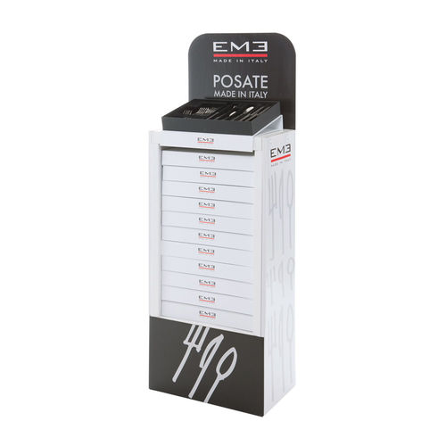 硬纸板陈列架 - 1012 - EME POSATERIE S.R.L. - 单边 / 用于商店