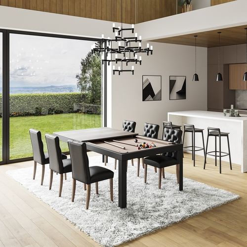 可变台球桌餐桌 - Conver-Table | Dining Pool Table - CONVER-TABLE - 现代风格 / 三聚氰胺 / 板岩