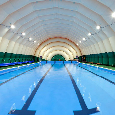 PVC膜充气结构 - COVER FOR SWIMMING POOL - Vector - 用于运动设施 / 公共空间 / 建筑物