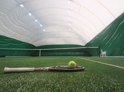 网球场充气结构 - TENNIS COURT  - Vector