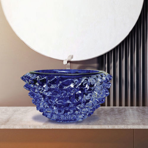 台面式洗手台 - Scilla  - Wave Murano Glass srl - 穆拉诺玻璃 / 威尼斯彩色玻璃 / 手工