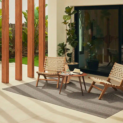 现代风格地毯 - PALMA ROCK CARBON - Rols Carpets - 单色 / 聚丙烯 / 长方形