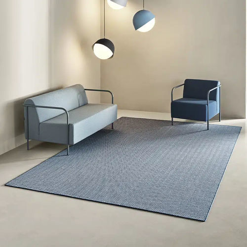 现代风格地毯 - DIANA HERRINGBONE DENIM - Rols Carpets - 图案 / 羊毛 / 长方形