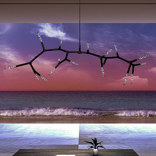 吊灯 - TWIG - Opoggio Srl - 黄铜 / 铜 / 水晶