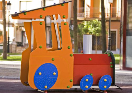 游乐场玩具车 - THE LOCOMOTIVE   - mobipark