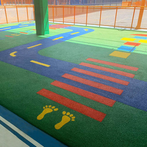地板砖 - IN-SITU SAFETY - mobipark - 再生橡胶 / 用于室外 / 游乐场