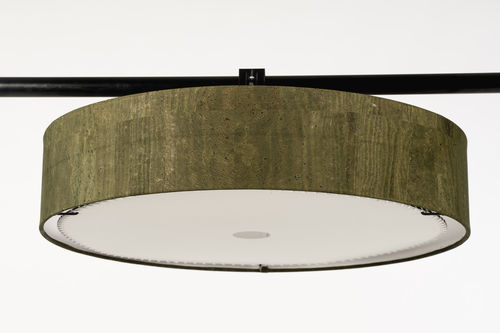 现代风格顶灯 - TIMBAL TAMBOURINE - Aclara Lighting - 圆形 / 金属 / 布料