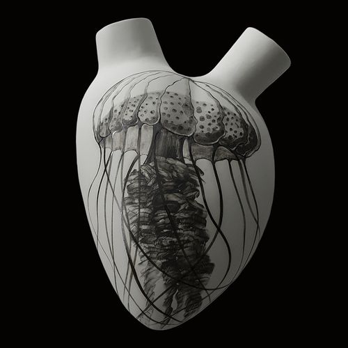 现代风格花瓶 - JELLYFISH - ELICA STUDIO - 瓷质 / 手工 / 商用