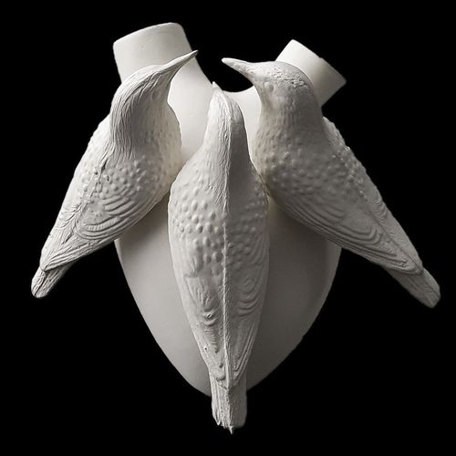 现代风格花瓶 - H-8 MEO NIDO - ELICA STUDIO - 瓷质 / 手工 / 意大利制造