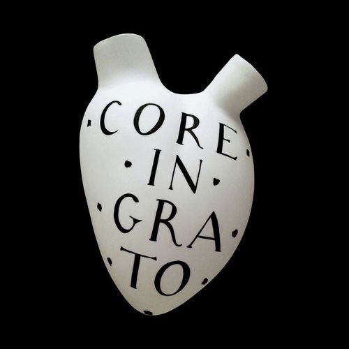 现代风格花瓶 - CORE INGRATO - ELICA STUDIO - 瓷质 / 壁挂 / 手工