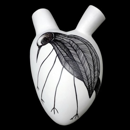 现代风格花瓶 - CARDILLO - ELICA STUDIO - 瓷质 / 壁挂 / 手工